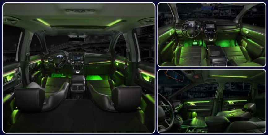 Iluminacion led ambiente Honda CRV
