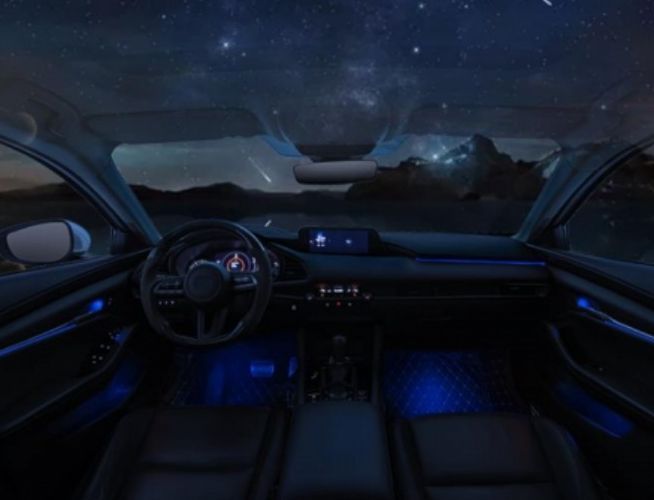 Iluminacion led ambiente Mazda 3