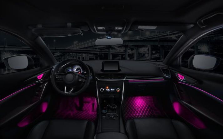 Iluminacion led ambiente Mazda CX-4