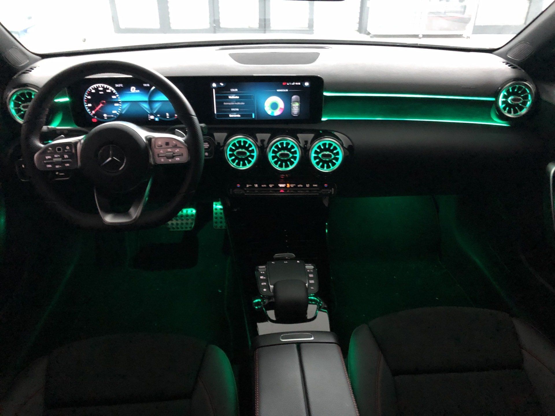 Iluminacion led ambiente Mercedes A W177