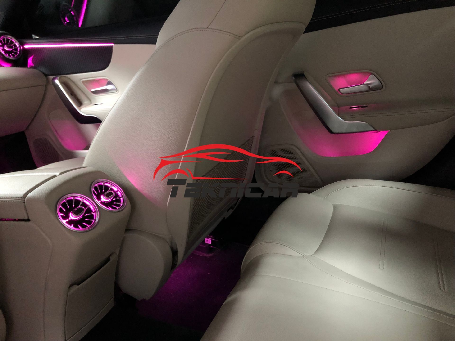 Iluminacion ambiente  Led Mercedes CLA C118