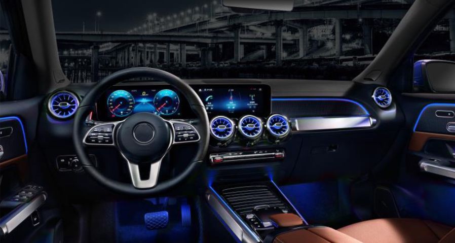 Iluminacion led ambiente Mercedes GLB