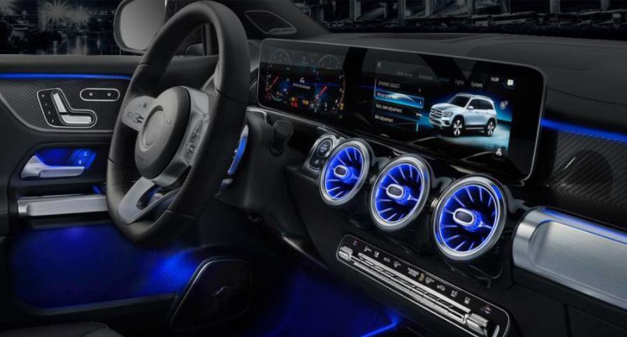 Iluminacion led ambiente Mercedes GLB