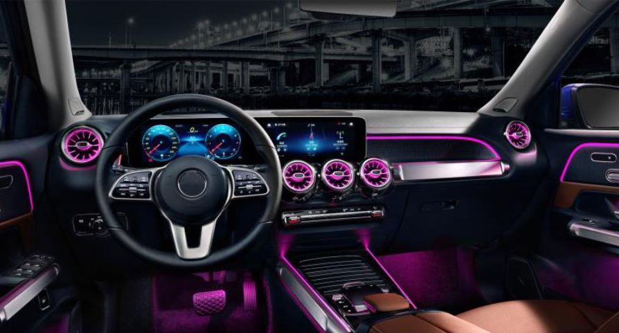 Iluminacion led ambiente Mercedes GLB