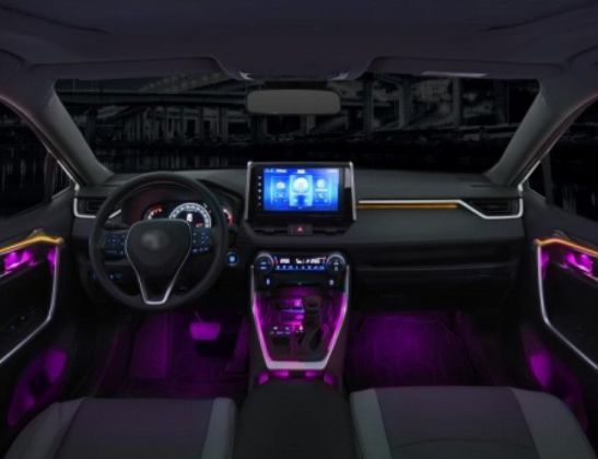 Iluminacion led ambiente Toyota RAV4