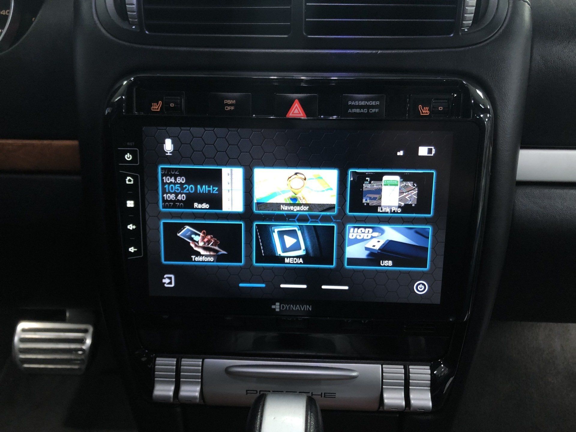 Pantalla android 9 porsche cayenne