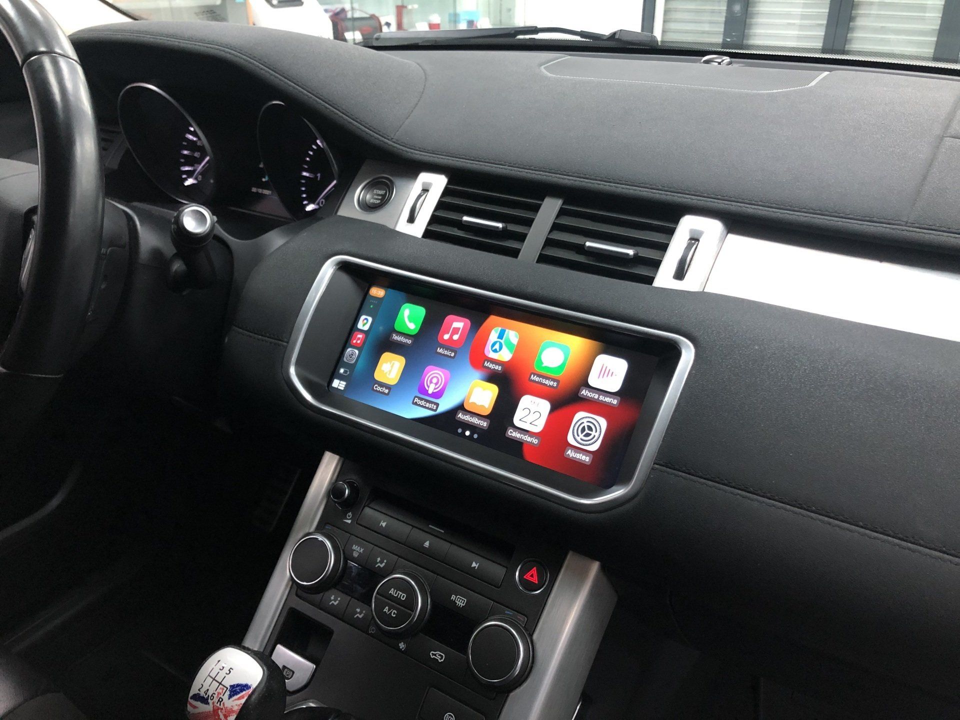 Pantalla android 10,25 Range Rover Evoque