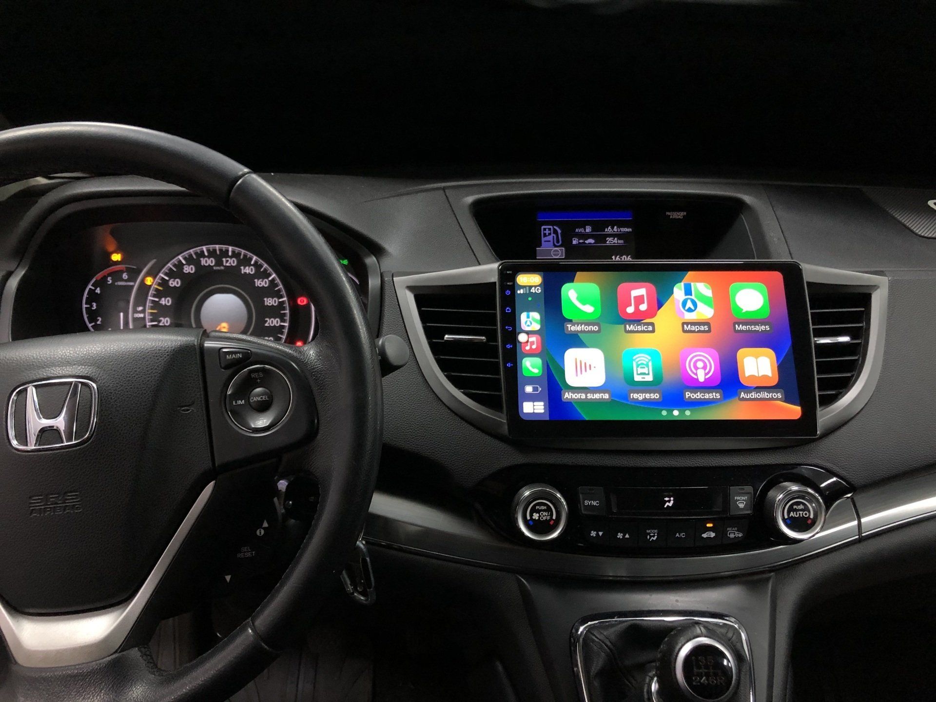Pantalla android Honda CR-V +2012
