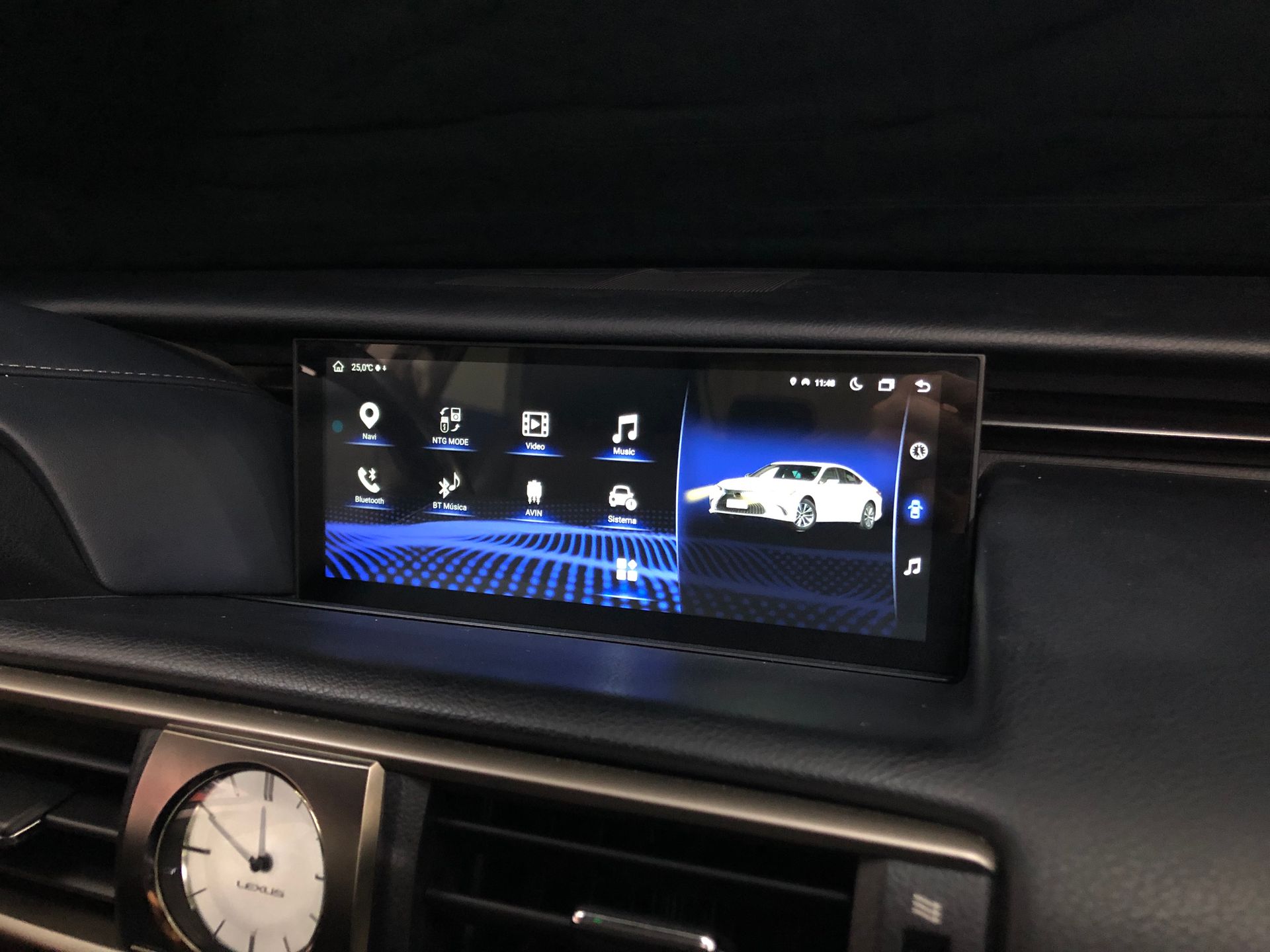 Pantalla Android 10,25 Lexus