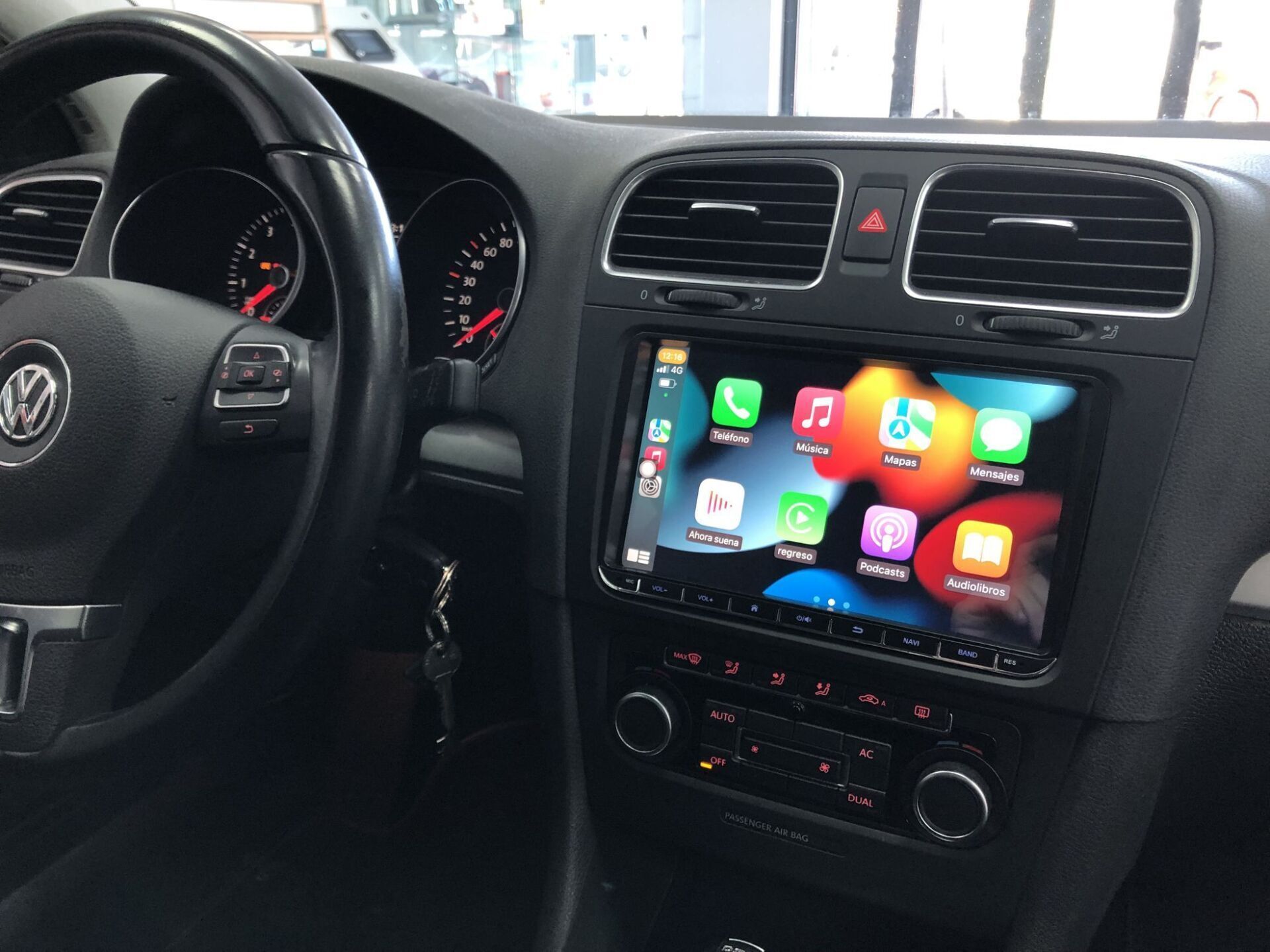 Pantalla android 9 Dynavin 2/16gB VW SEAT SKODA