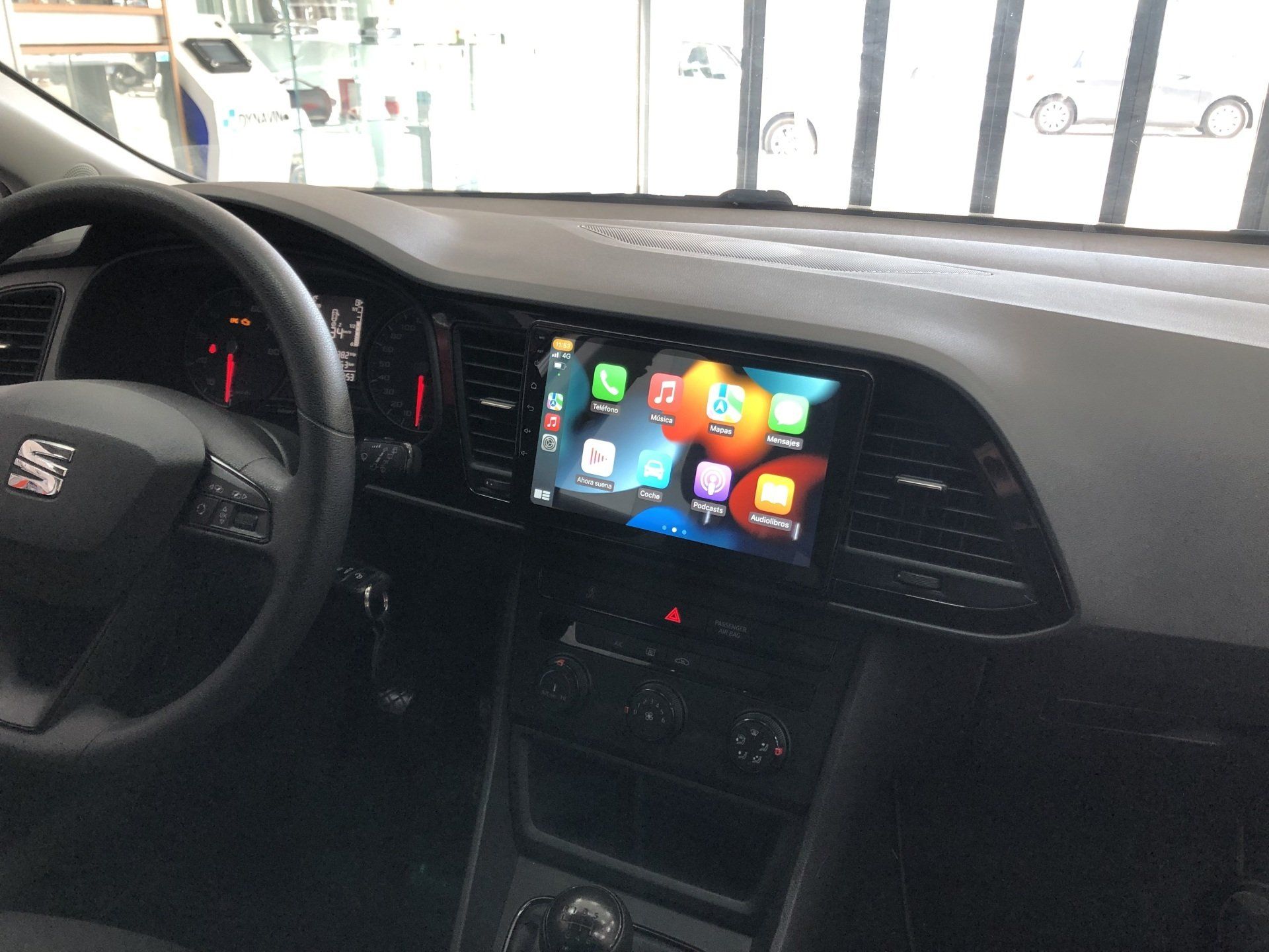 Pantalla android 9'' Seat Leon MK3