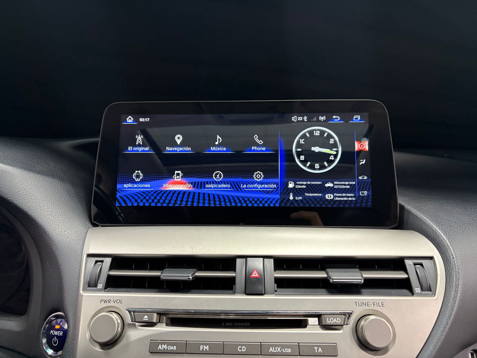 PPantalla Android 12,30 Lexus RX
