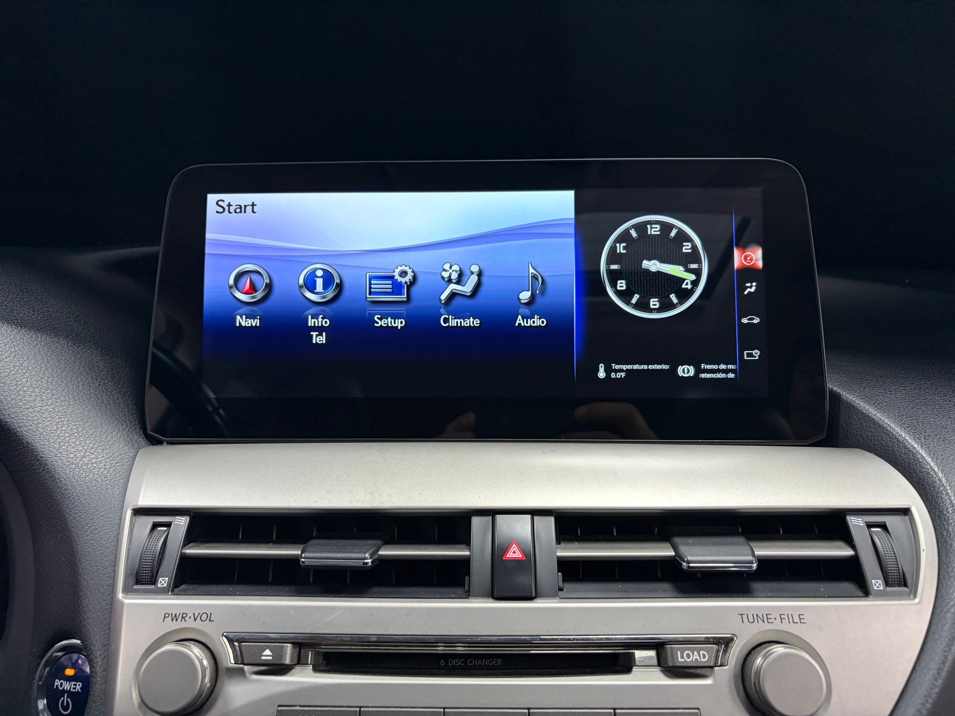 Pantalla Android 12,30 Lexus RX