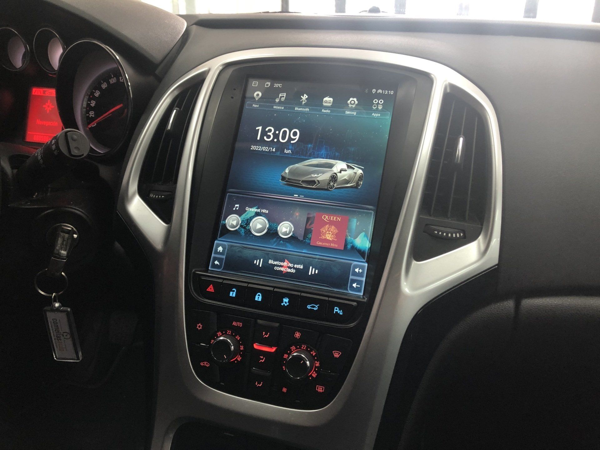 Pantalla android Opel Astra J