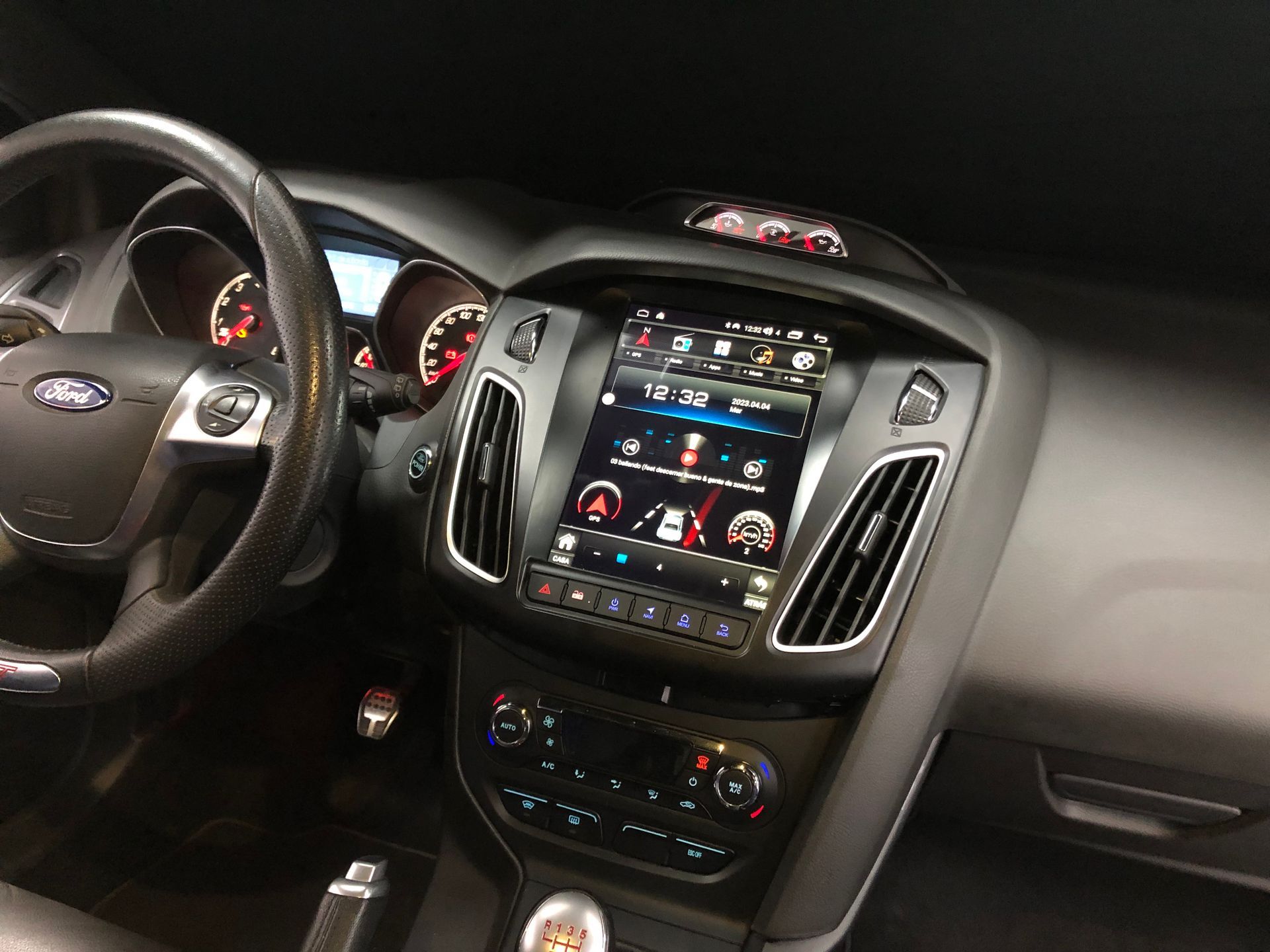 Pantalla android 9 pulgadas Ford Focus mk3 2011-2018