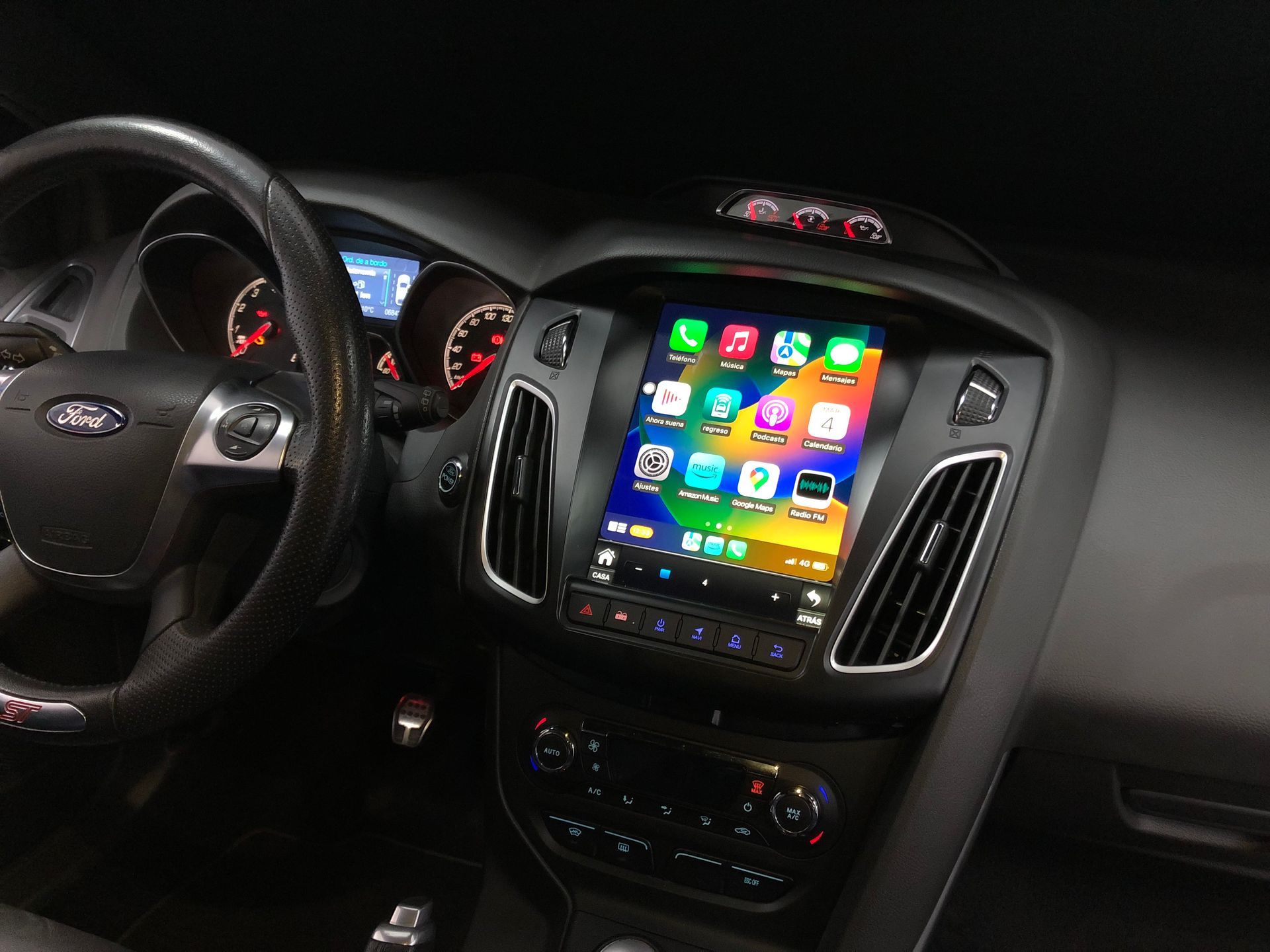 Pantalla android 9 pulgadas Ford Focus mk3 2011-2018