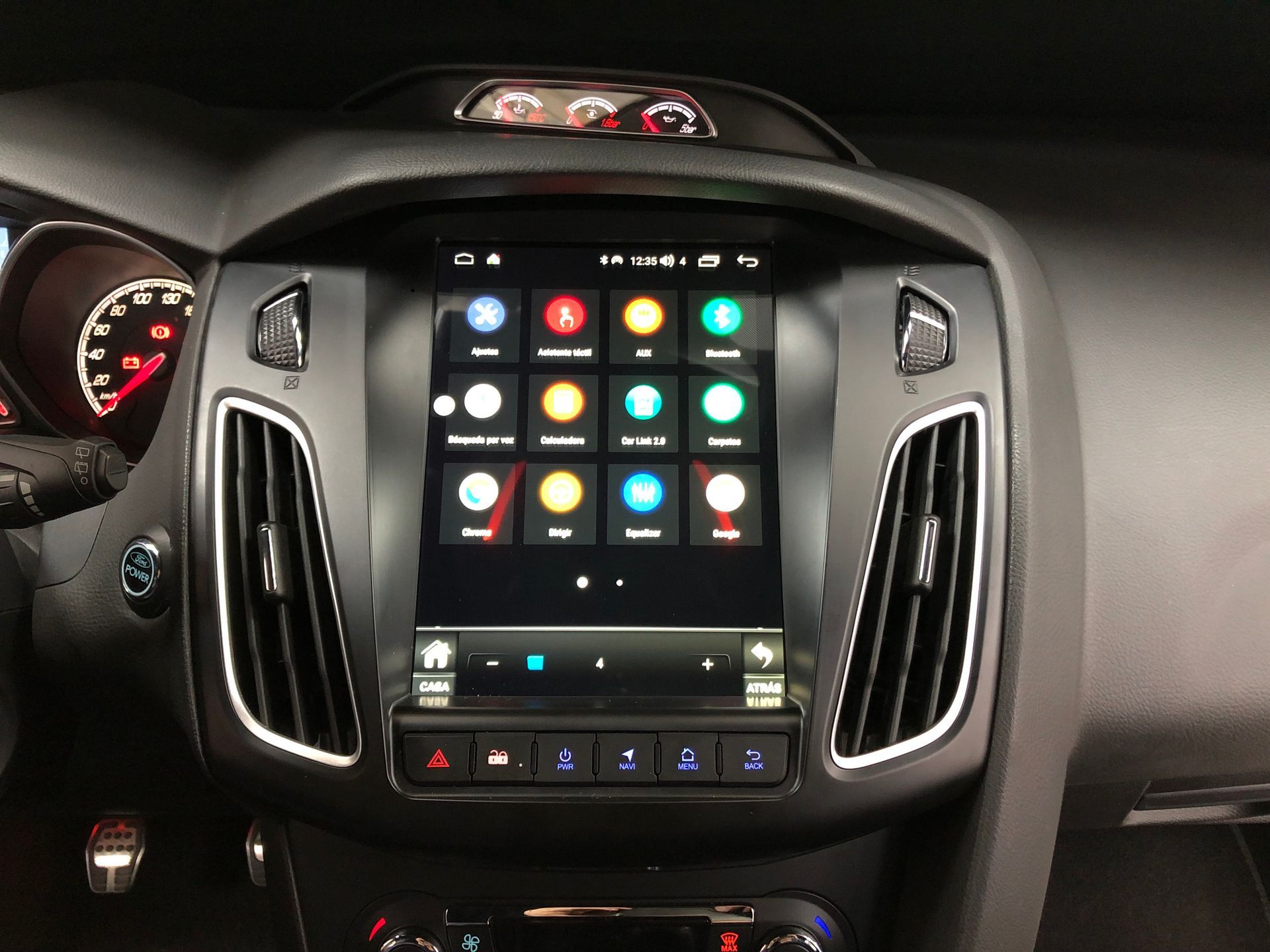 Pantalla android 9 pulgadas Ford Focus mk3 2011-2018