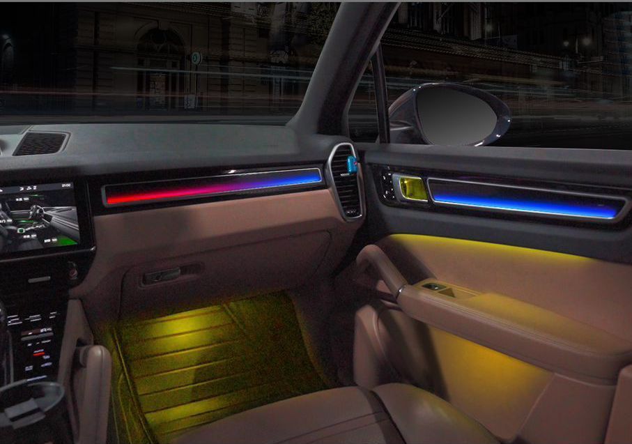 Iluminacion led ambiente
Porsche Cayenne 9YA