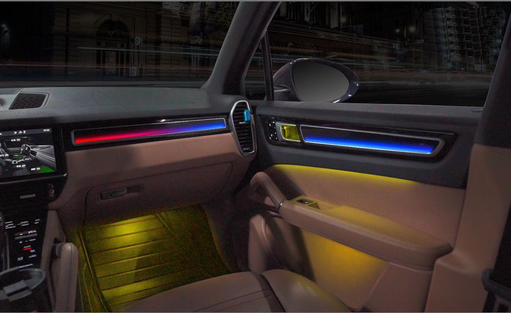 Iluminacion led ambiente
Porsche Cayenne 9YA