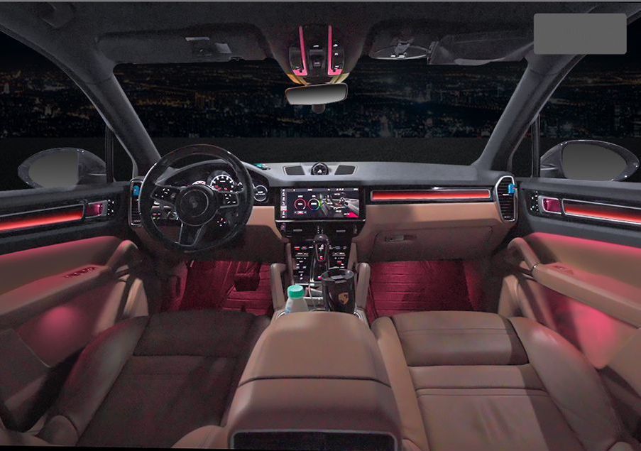 Iluminacion led ambiente
Porsche Cayenne 9YA