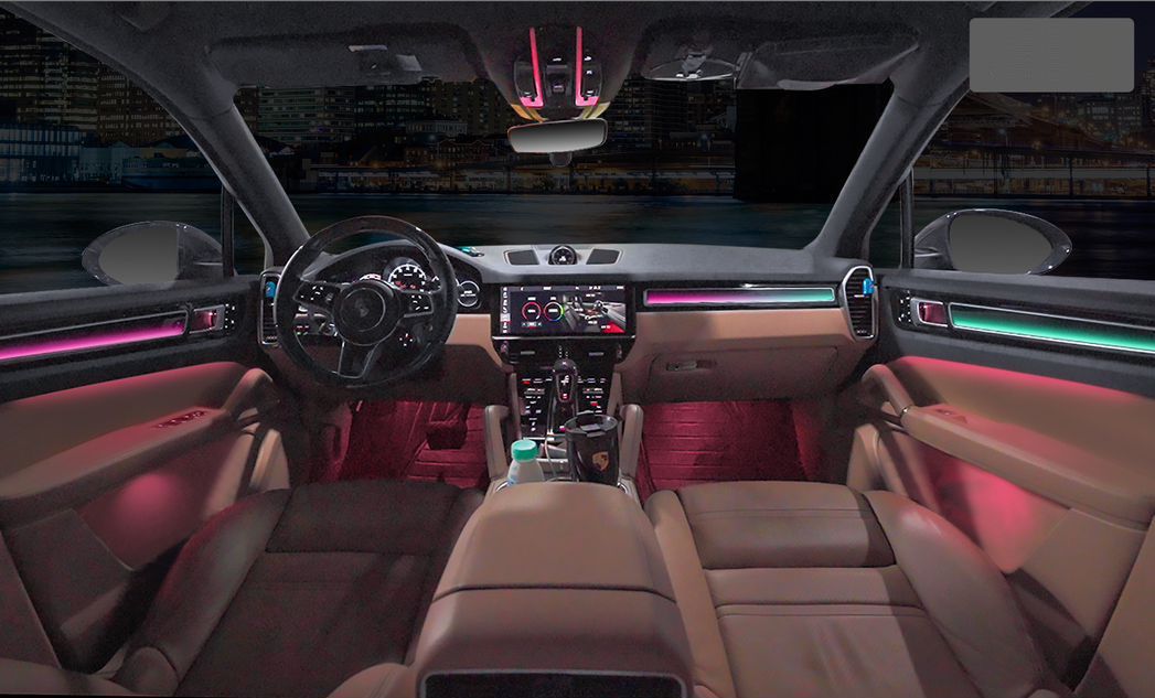 Iluminacion led ambiente
Porsche Cayenne 9YA