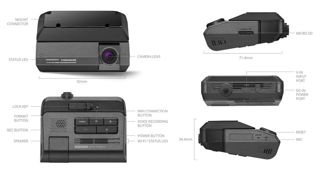 Thinkware F770 en coche