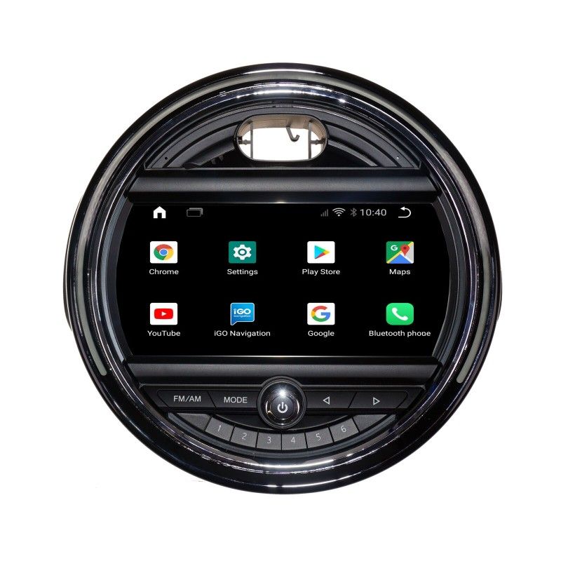 Pantalla android Mini Cooper F55 F56 F57 2018-2023 con sistema EVO