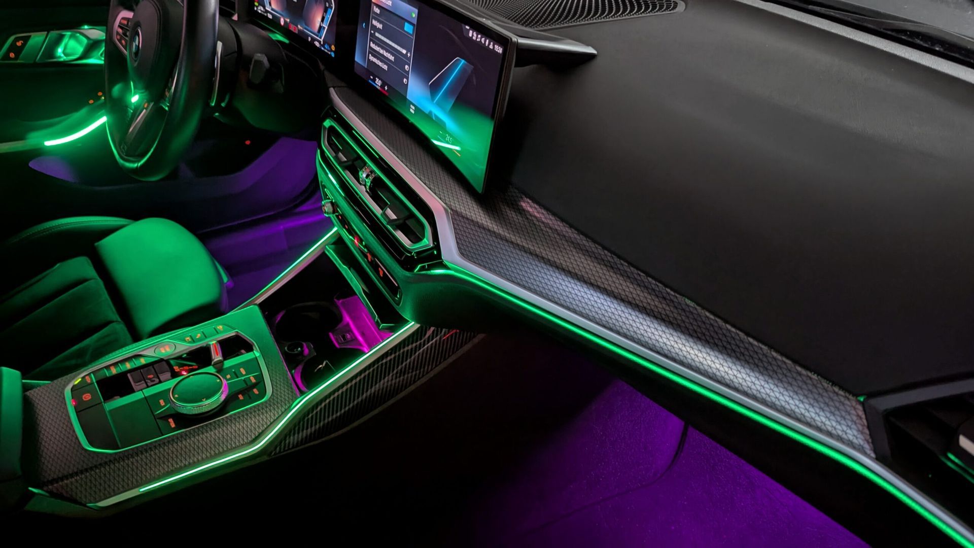 Iluminacion led ambiente BMW Serie 3