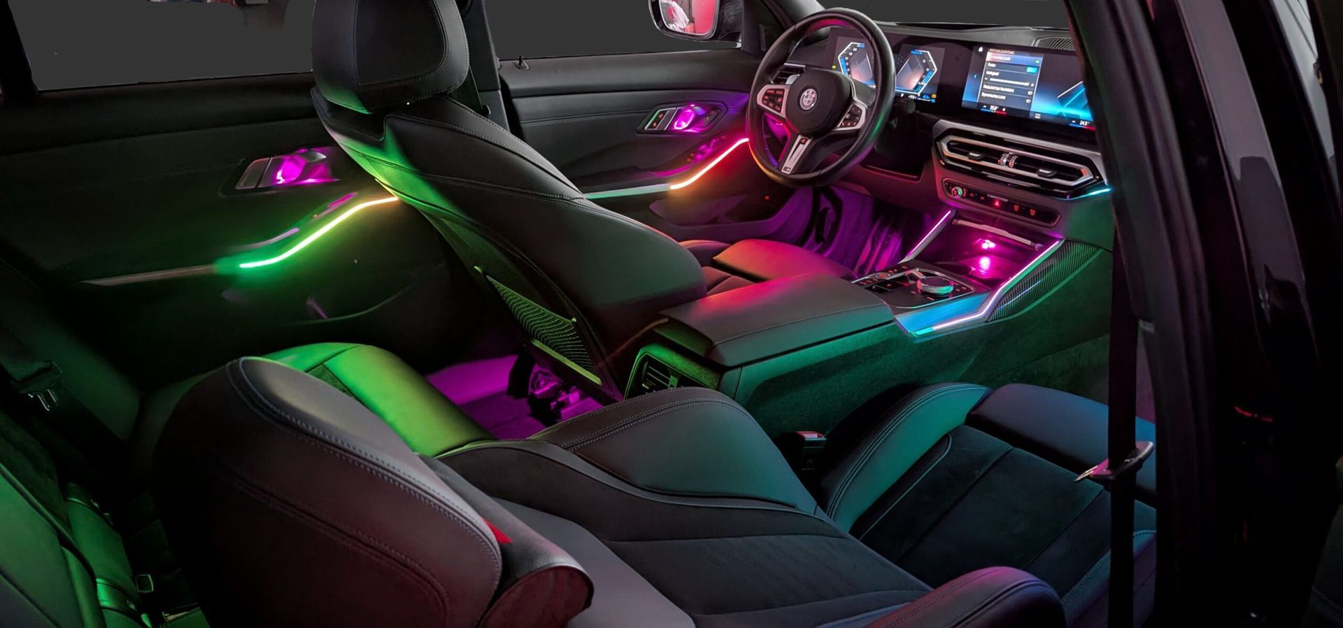 Iluminacion led ambiente BMW Serie 3