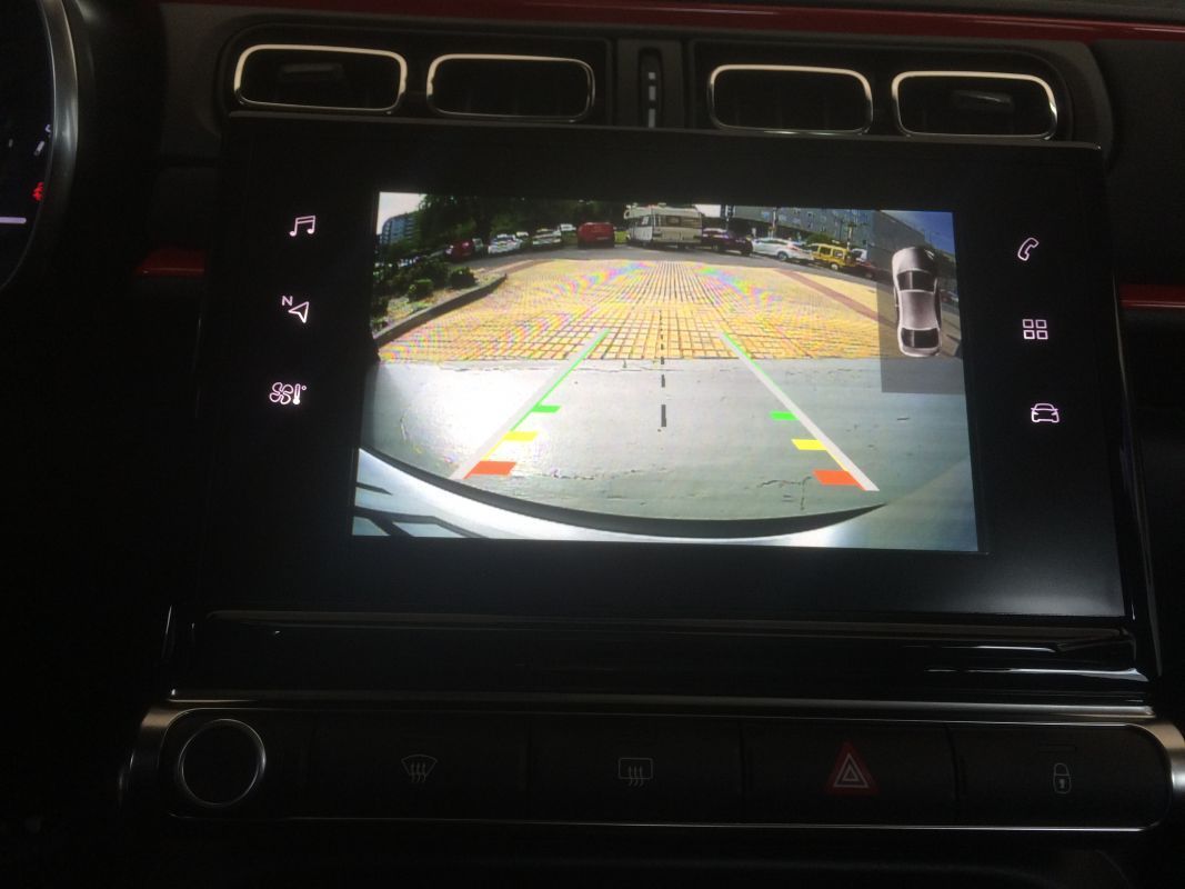 Interface de cámara trasera citroen