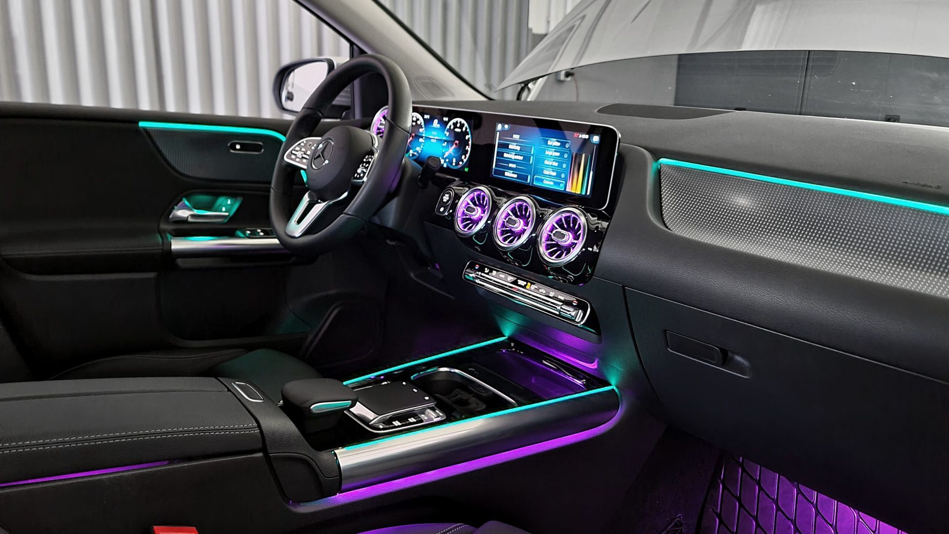 Iluminacion led ambiente Mercedes GLB