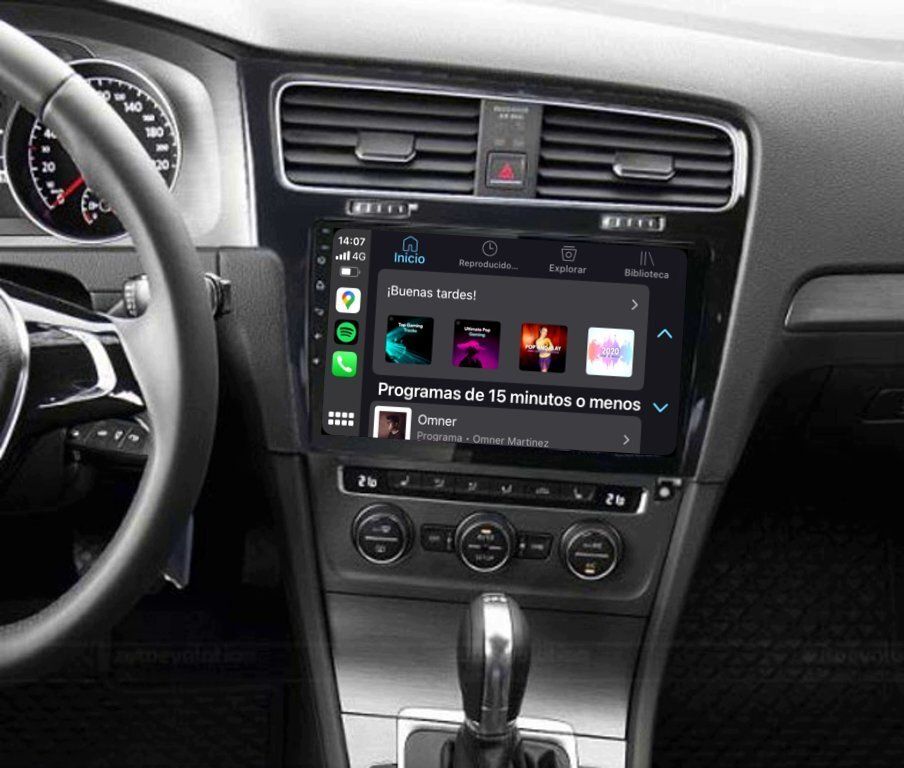 Pantalla android Dynavin 10 VW GOLF VII