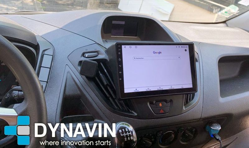 Pantalla android 9 Dynavin Ford Transit y Tourneo Custom 2012