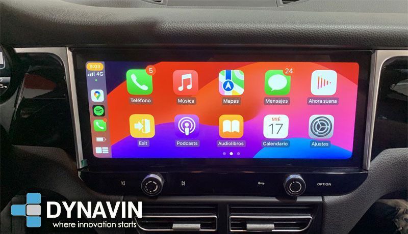 Pantalla android 12 Porsche Macan