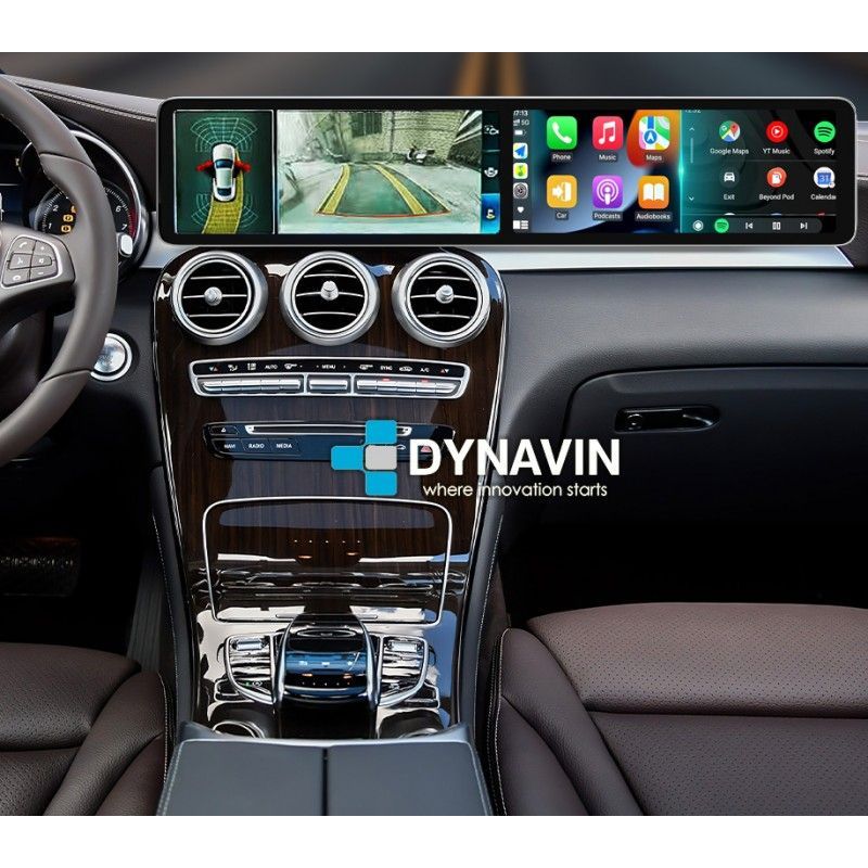 Pantalla android 15 Mercedes c y glc