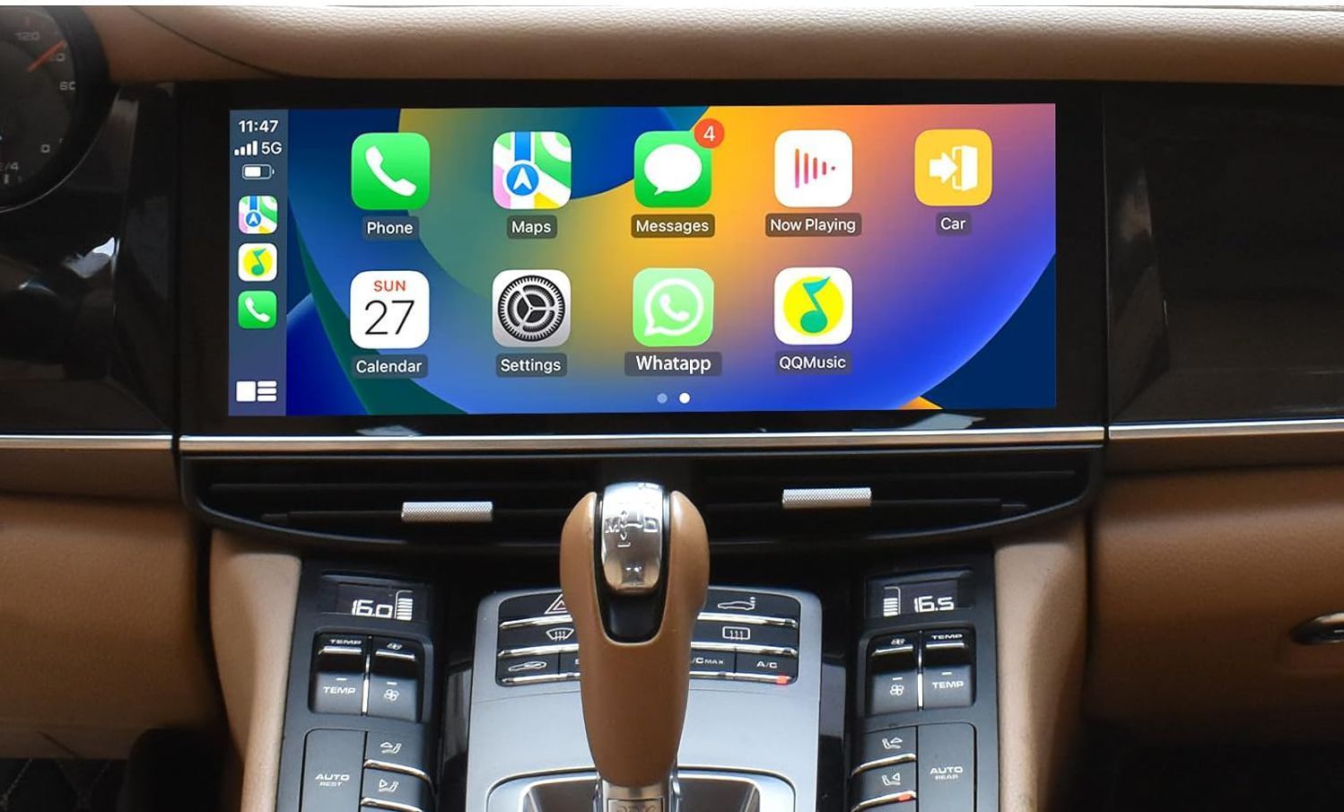 Pantalla android 12 Porsche Panamera