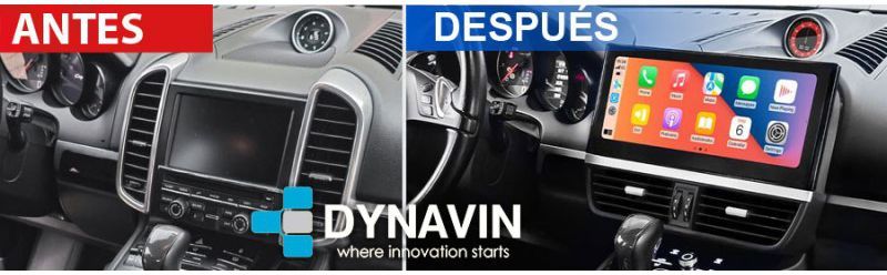 Pantalla android 12 porsche cayenne