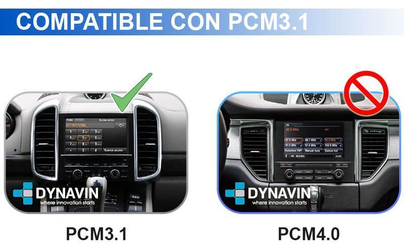 Pantalla android 12 porsche cayenne