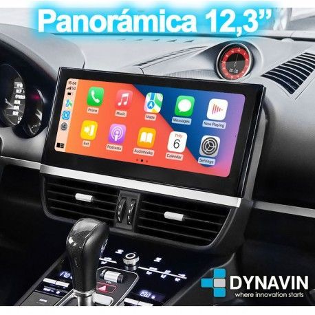 Pantalla android 12 porsche cayenne