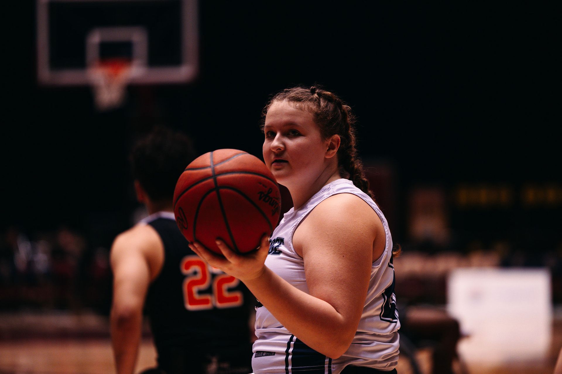 Tallmadge wheelchair basketball team.