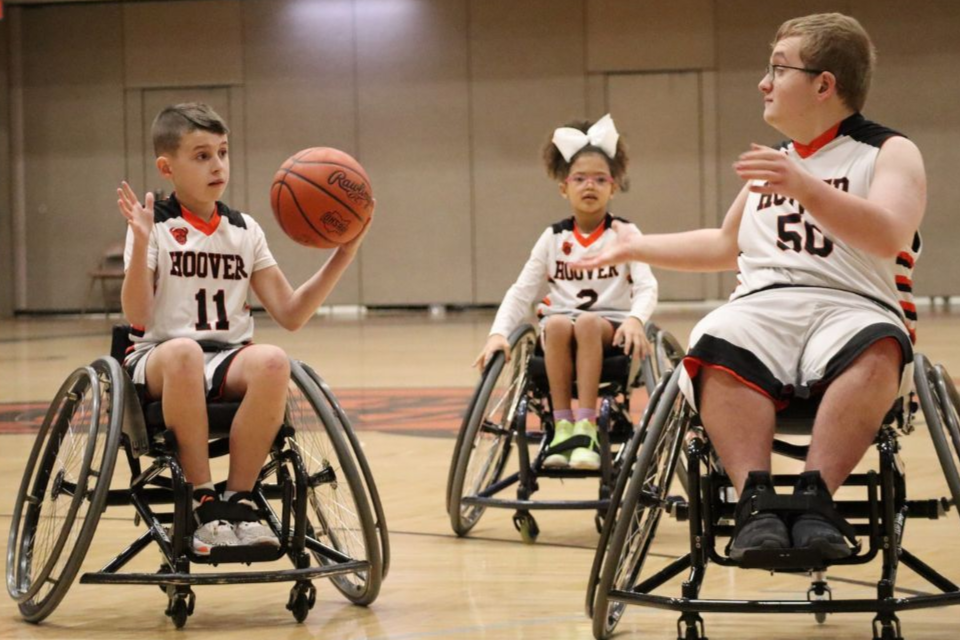 North Canton Wheelchair Basketball Team