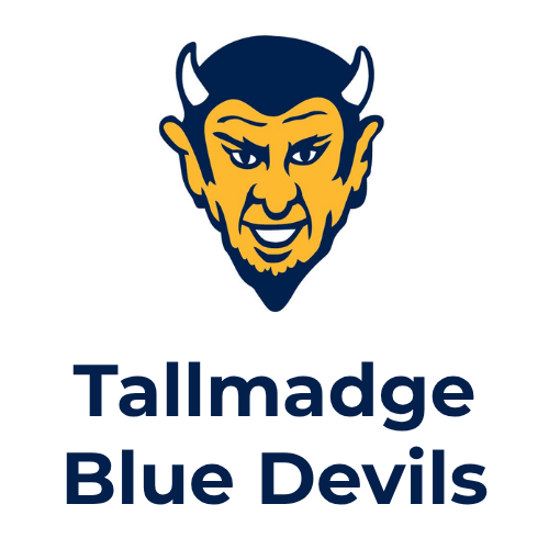 Tallmadge Blue Devils wheelchair basketball team. 