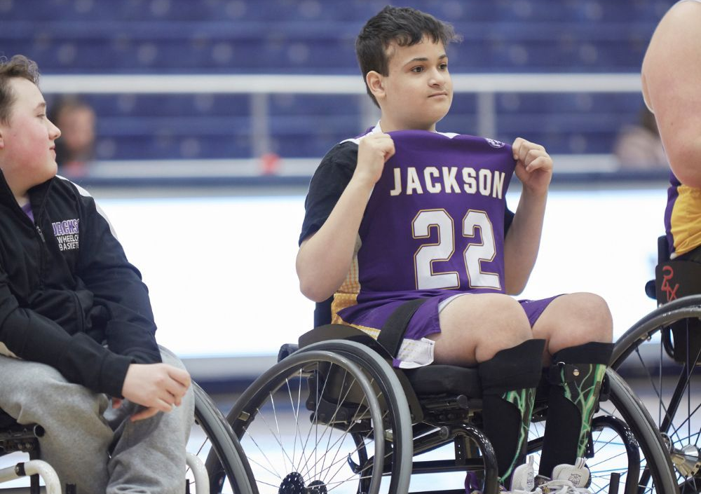 Jackson wheelchair basketball team.