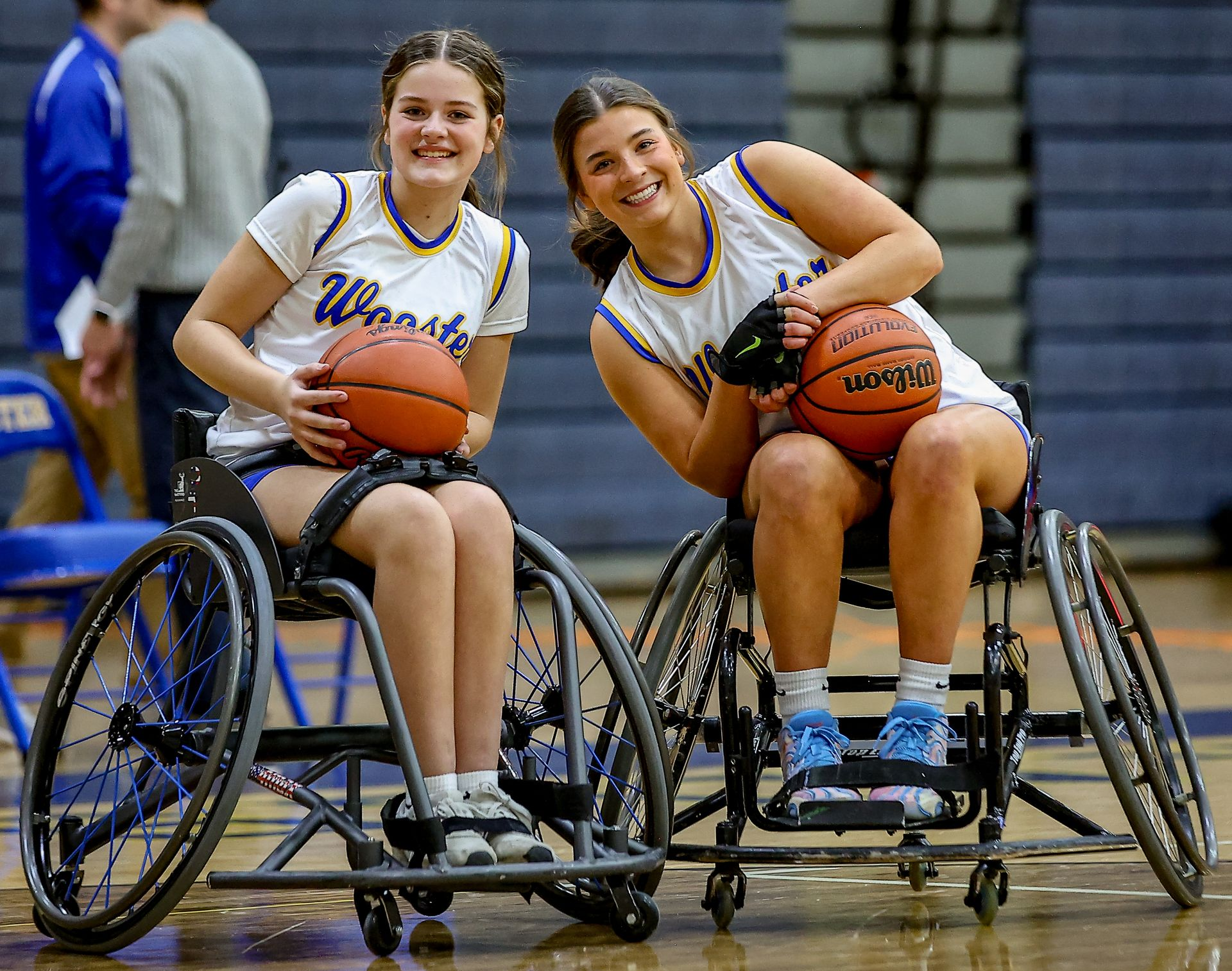 Wooster generals wheelchair basketball team.