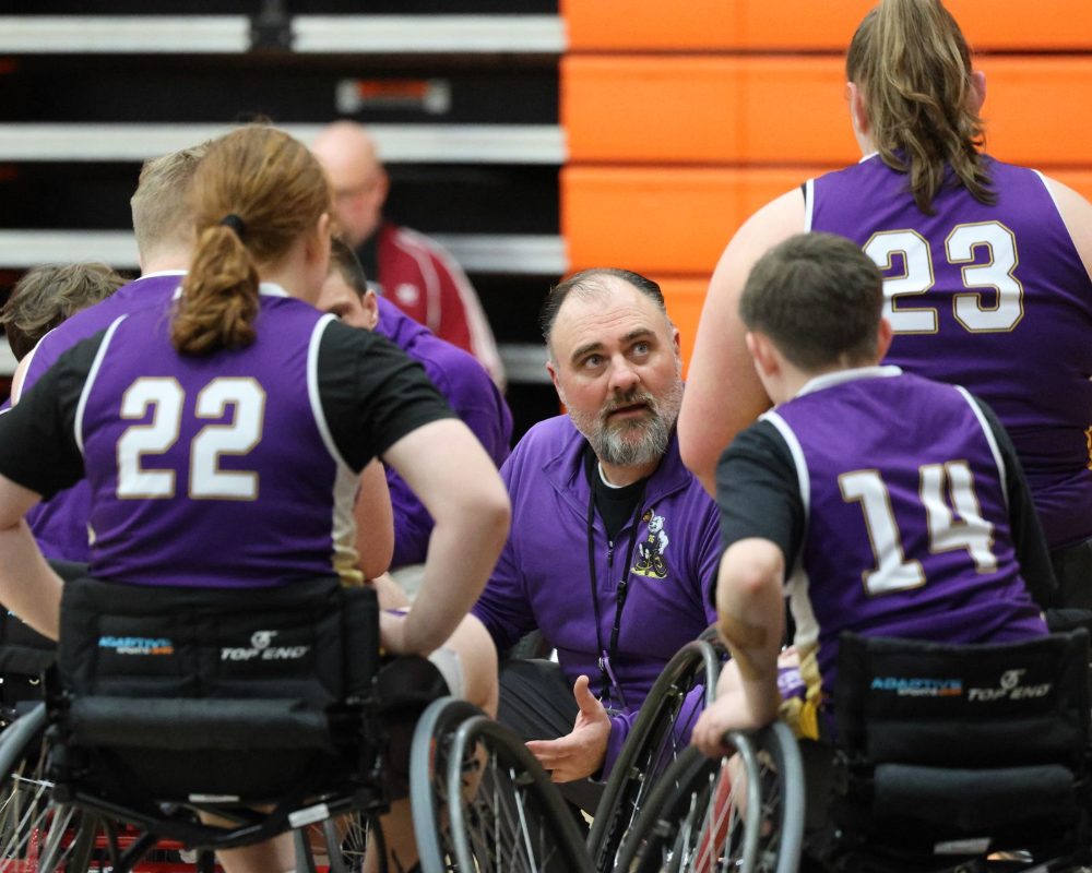 Jackson wheelchair basketball team.