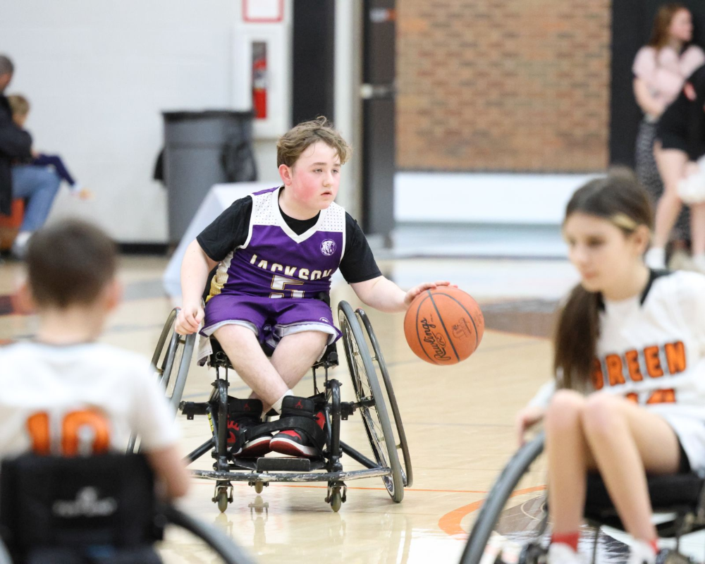 Jackson wheelchair basketball team.