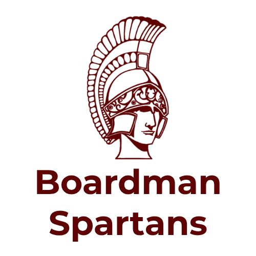 Boardman Spartans wheelchair basketball team. 