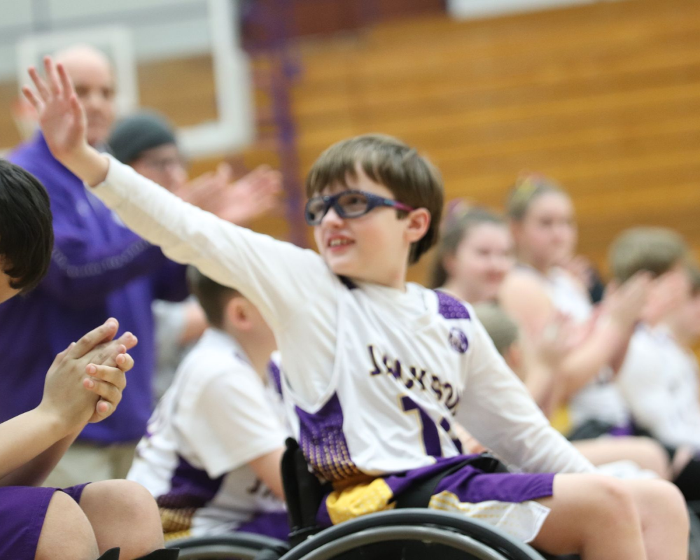 Jackson wheelchair basketball team.