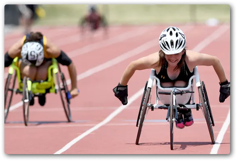 Wheelchair track