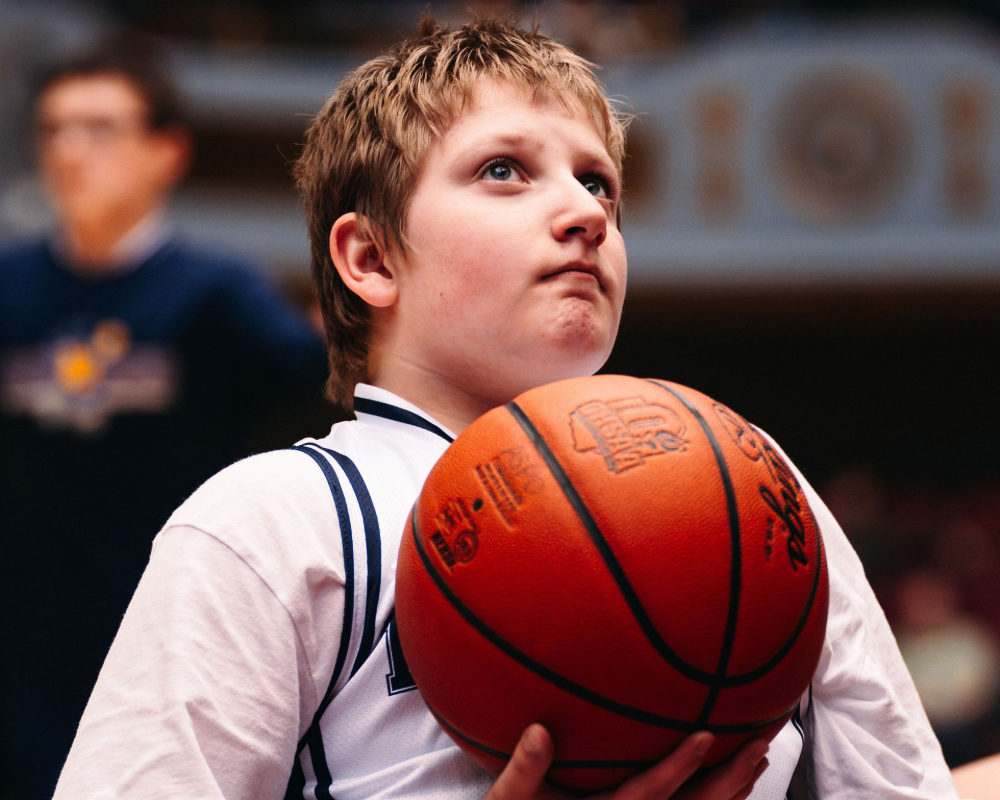 Tallmadge wheelchair basketball team.